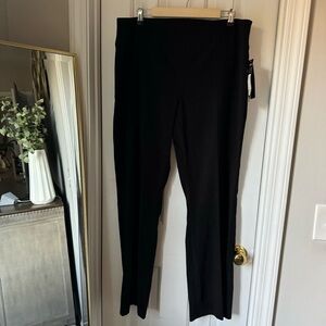NWT | Tribal Sportswear Pull On Black Slacks with Comfort Waist